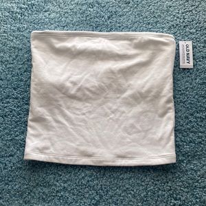 White tube top NWT